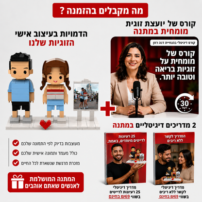 דמויות להרכבה בעיצוב אישי